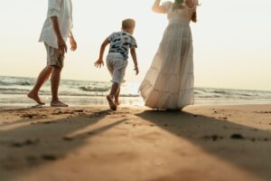 taking children on holiday after separation